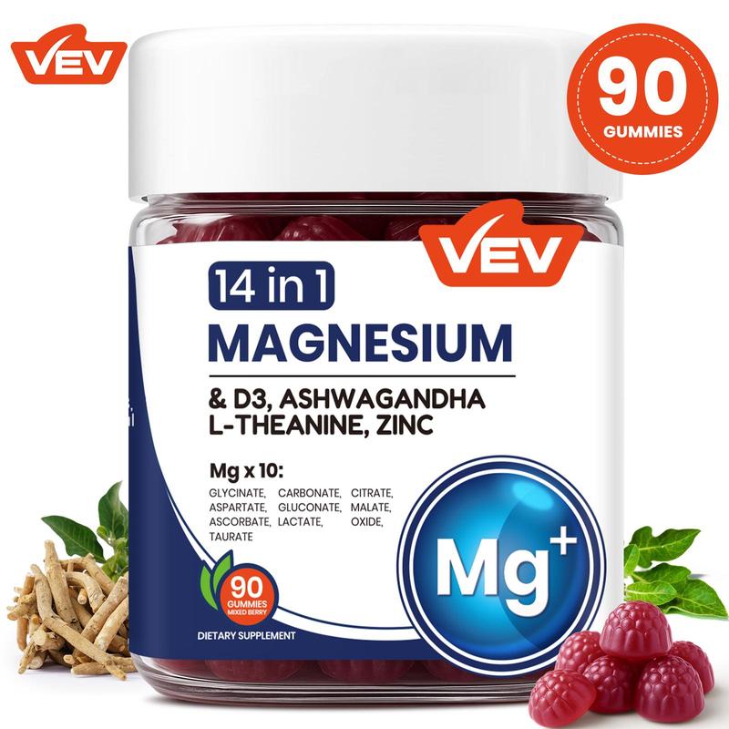 VEV 14-in-1 Magnesium Gummies
