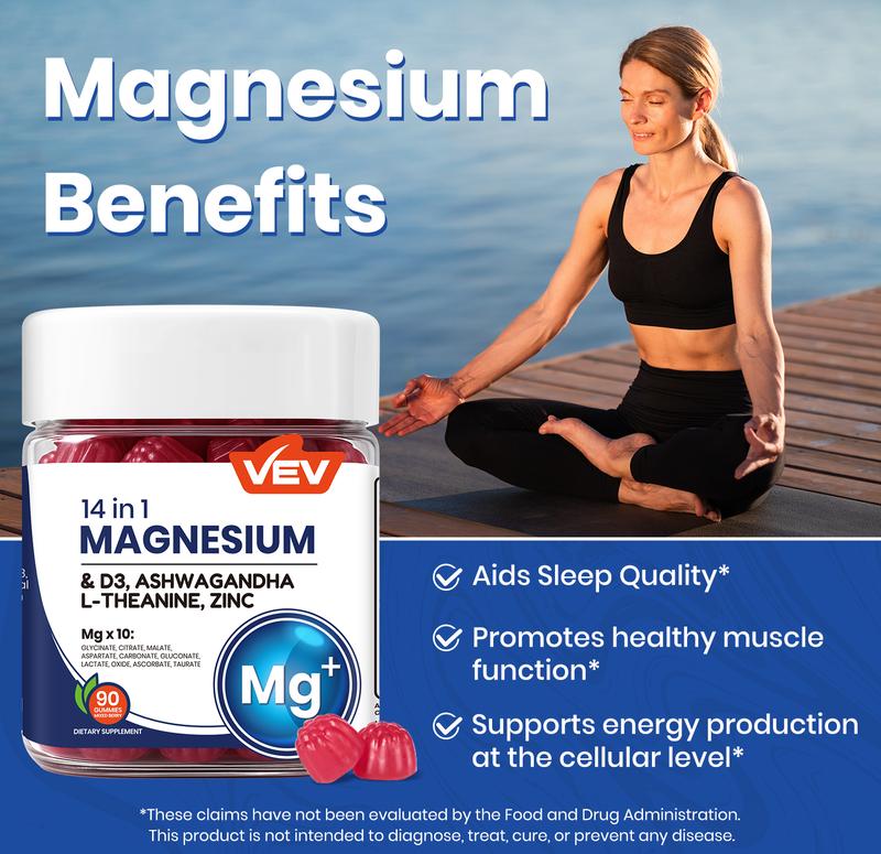 VEV 14-in-1 Magnesium Gummies