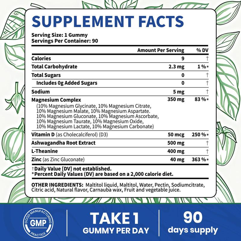VEV 14-in-1 Magnesium Gummies